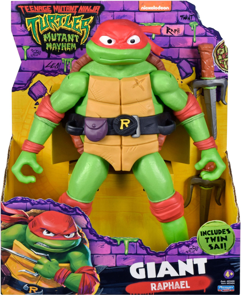 Large ninja hot sale turtle figures