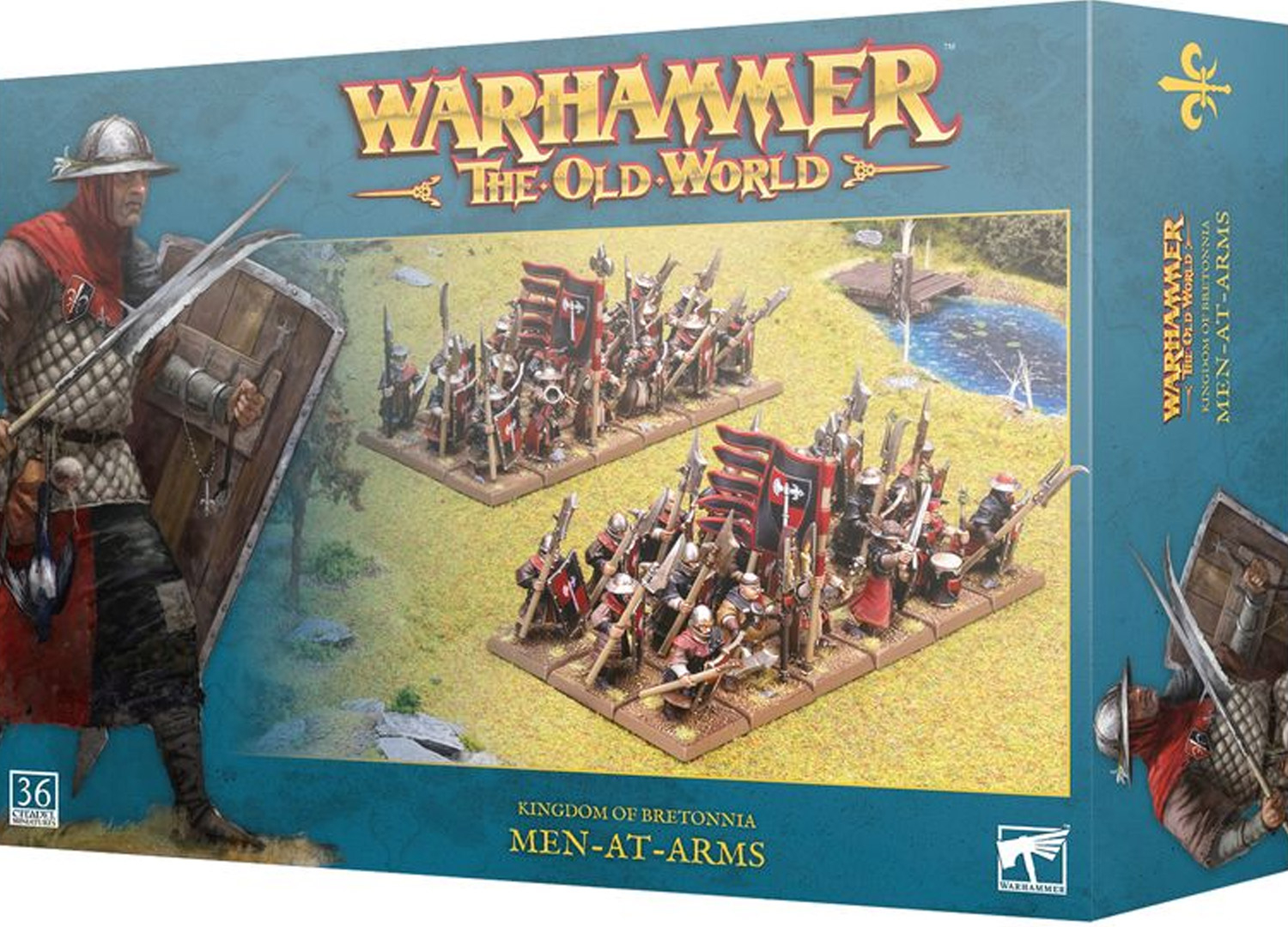 Warhammer the Old World - Kingdom of Bretonnia Men at Arms - Spel & Sånt:  The video game store with the happiest customers