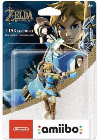 Nintendo amiibo The Legend of Zelda Breath of the Wild Collection (Link ...