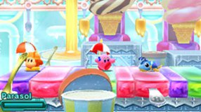 Screenshot på Kirby Battle Royale