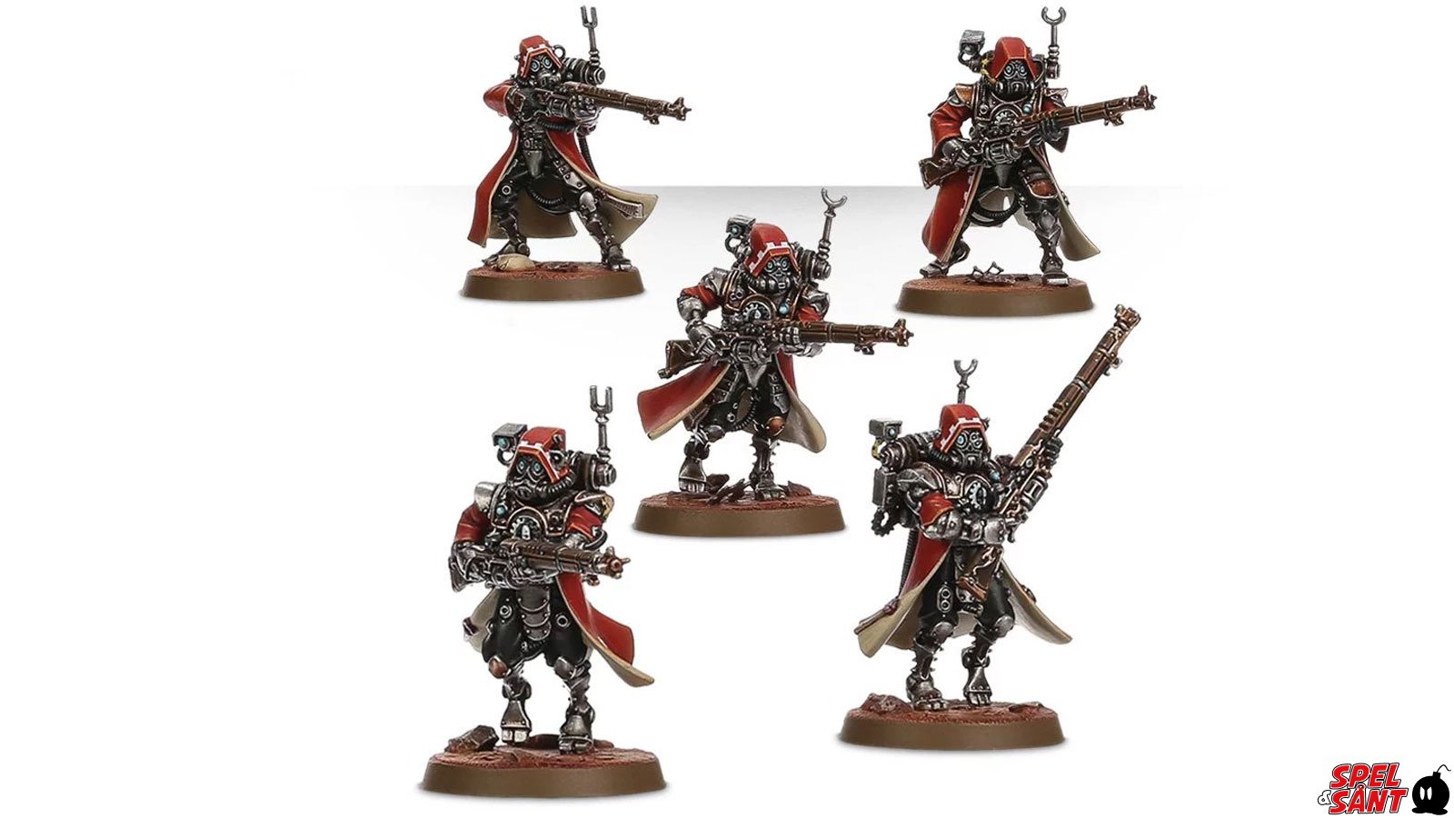 Warhammer 40K Adeptus Mechanicus - Skitarii - Spel & Sånt: The video ...