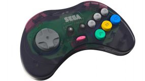 Screenshot på Retro-Bit Sega Saturn 8 Button Wireless Controller Slate Grey with Receivers