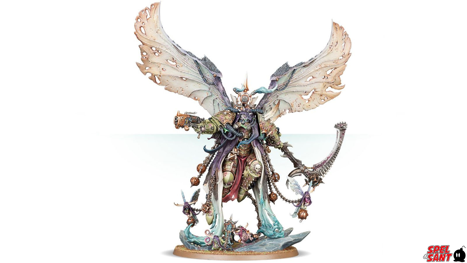 Warhammer 40K Death Guard - Mortarion Daemon Primarch Of Nurgle - Spel ...