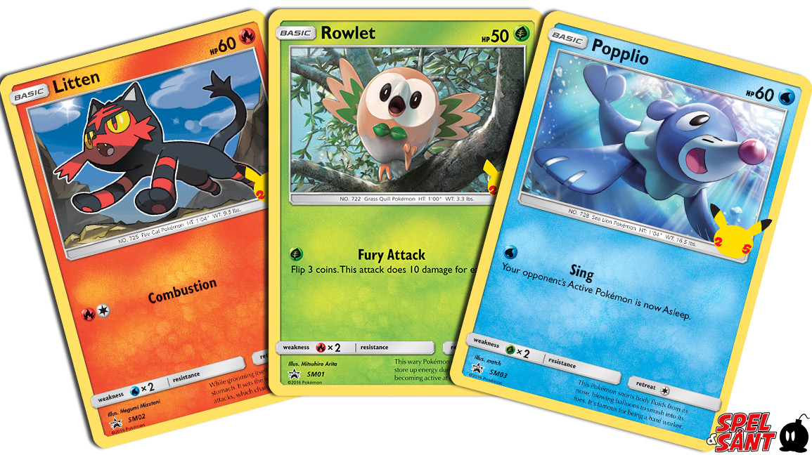 Pokemon TCG 25th Anniversary Oversized Cards Alola