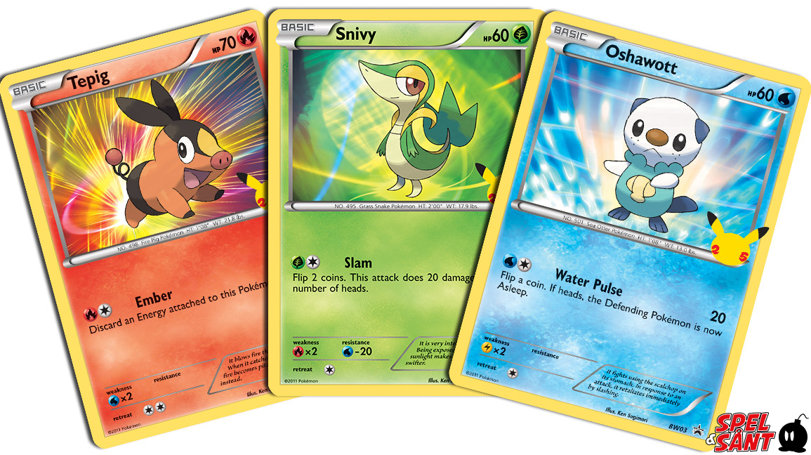 Pokemon TCG 25th Anniversary Oversized Cards Unova