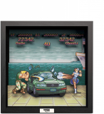 Screenshot på Pixel Frames Street Fighter II Car Scene 23x23cm