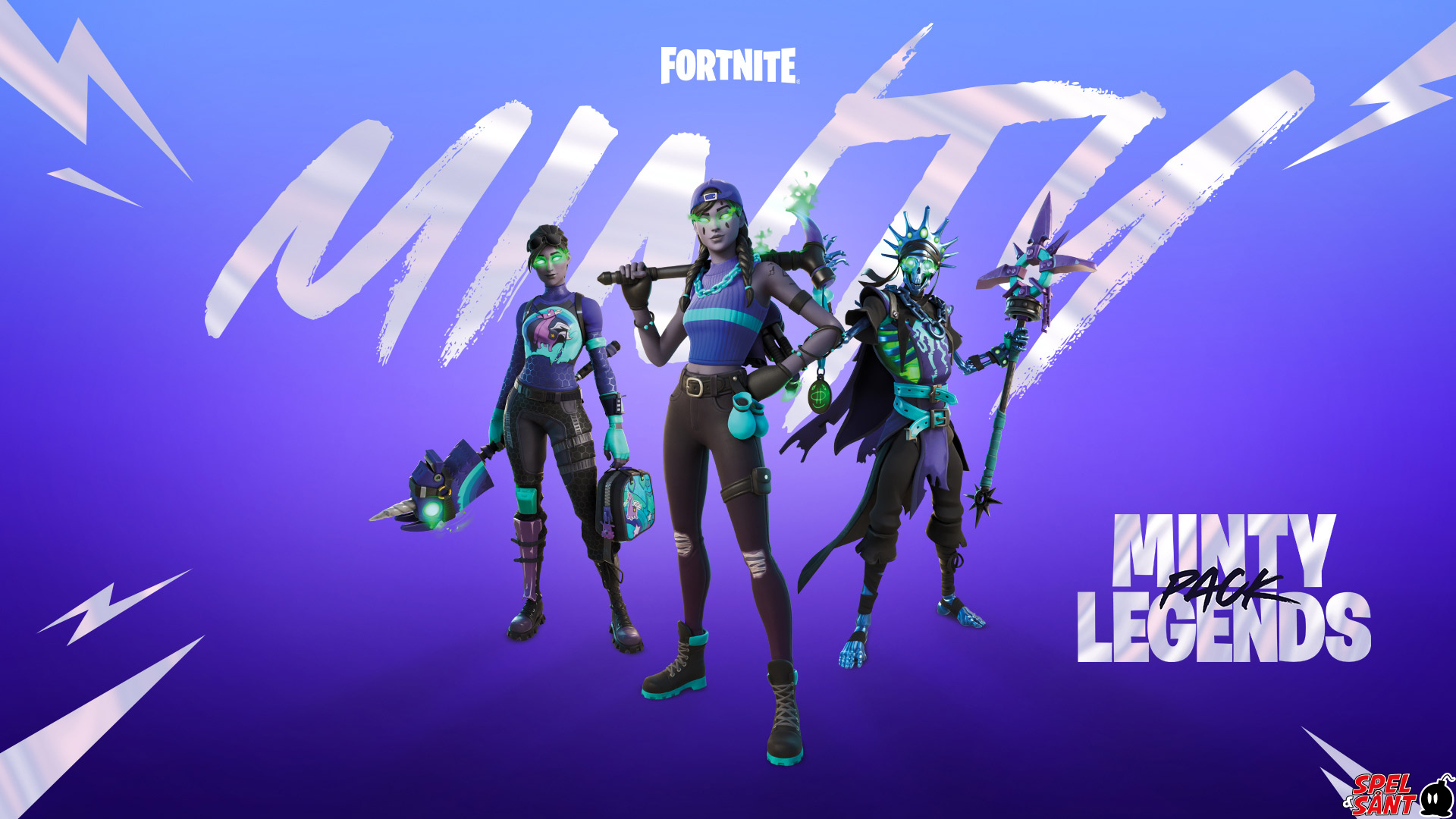 Fortnite Minty Legends Pack (Endast Download Kod, I Kartongen) [XOne /  Series X]