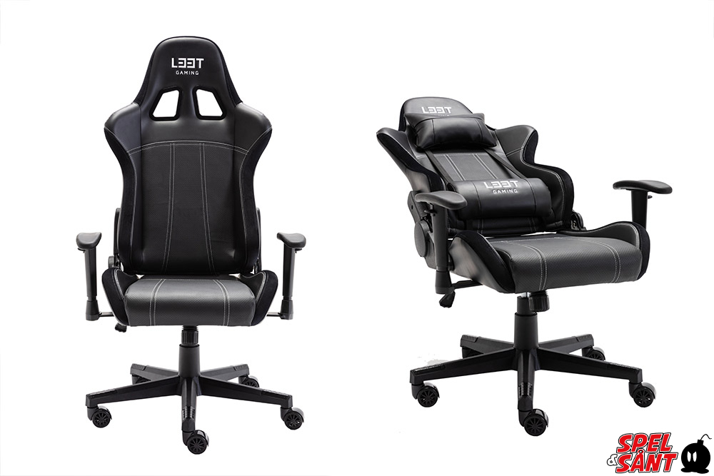 L33T Gaming Evolve Chair Black - Spel Sånt: The game store with the happiest customers