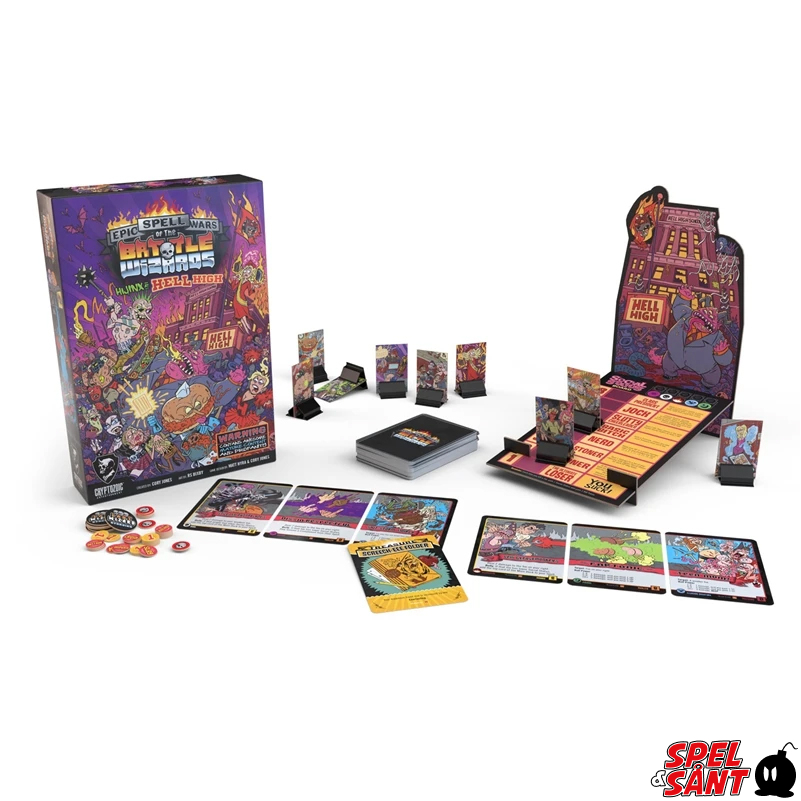 Epic Spell Wars of The Battle Wizards - Hijinx at Hell High - Spel ...