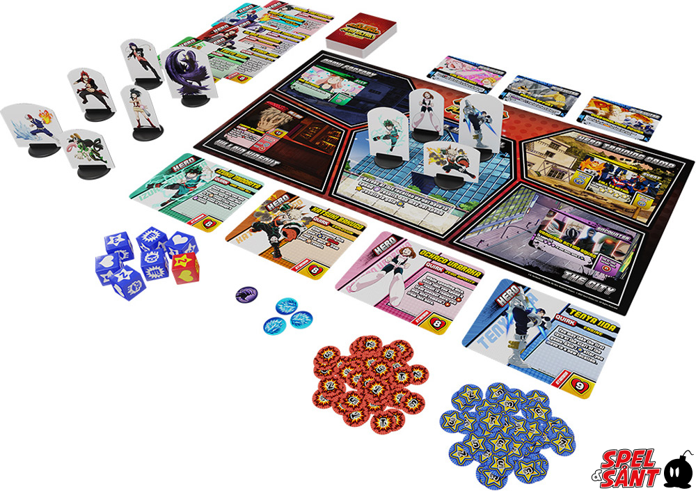 My Hero Academia Plus Ultra! Board Game - Spel & Sånt: The video game ...