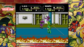 Screenshot på Teenage Mutant Ninja Turtles The Cowabunga Collection