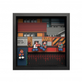 Screenshot på Pixel Frames River City Ransom Rivals at Work 23x23cm