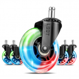 Screenshot på L33T Gaming 3 Inch Rubber Wheels RGB (5-Pack)