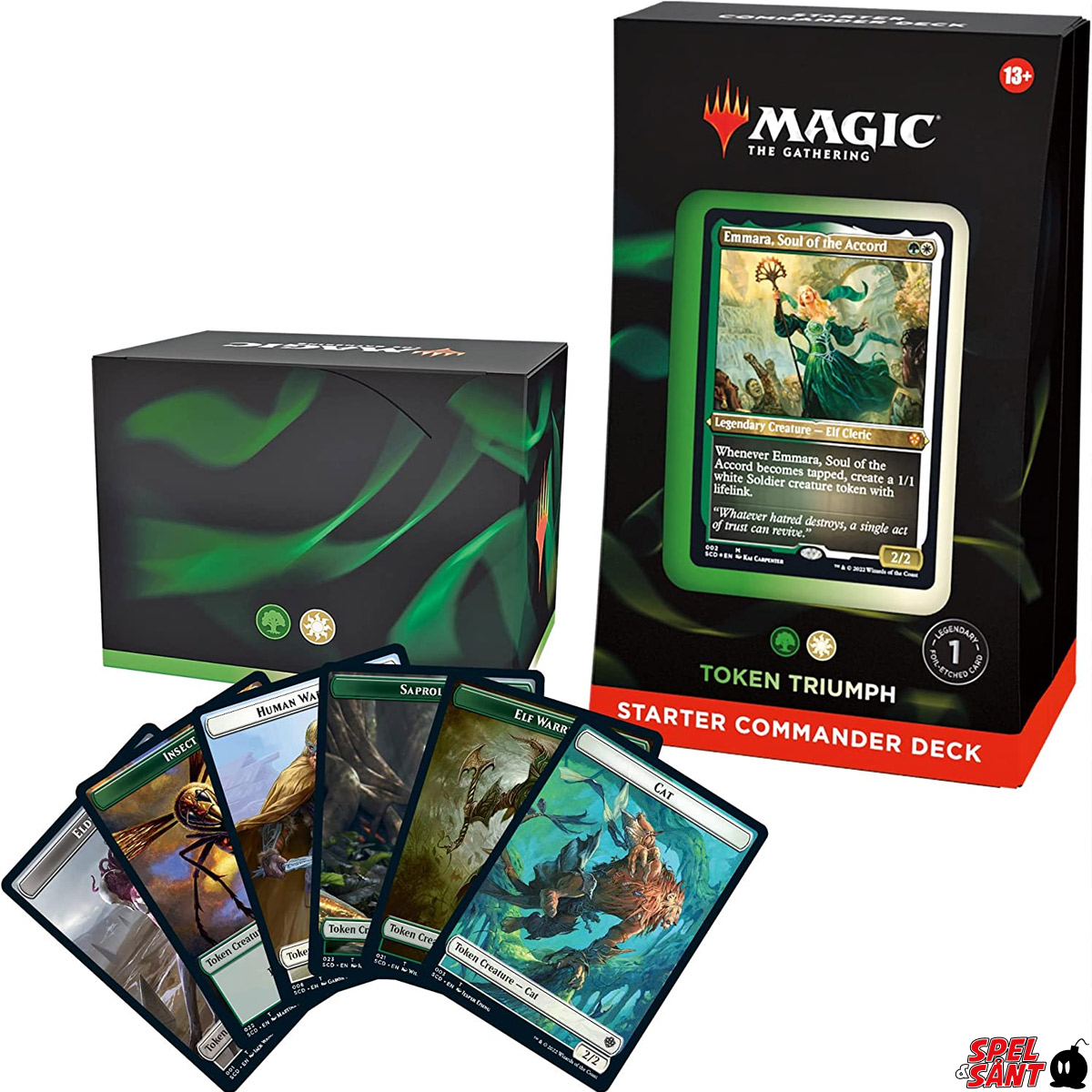 Magic The Gathering Starter Commander Deck 2022 - Token Triumph - Spel ...