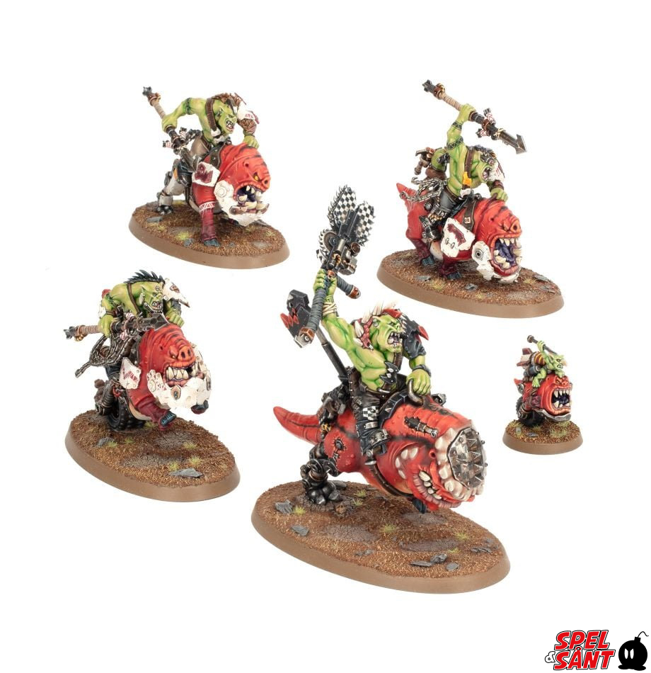 Games Workshop Warhammer 40K ORKS SQUIGHOG BOYZ - NEW SEALED 海外