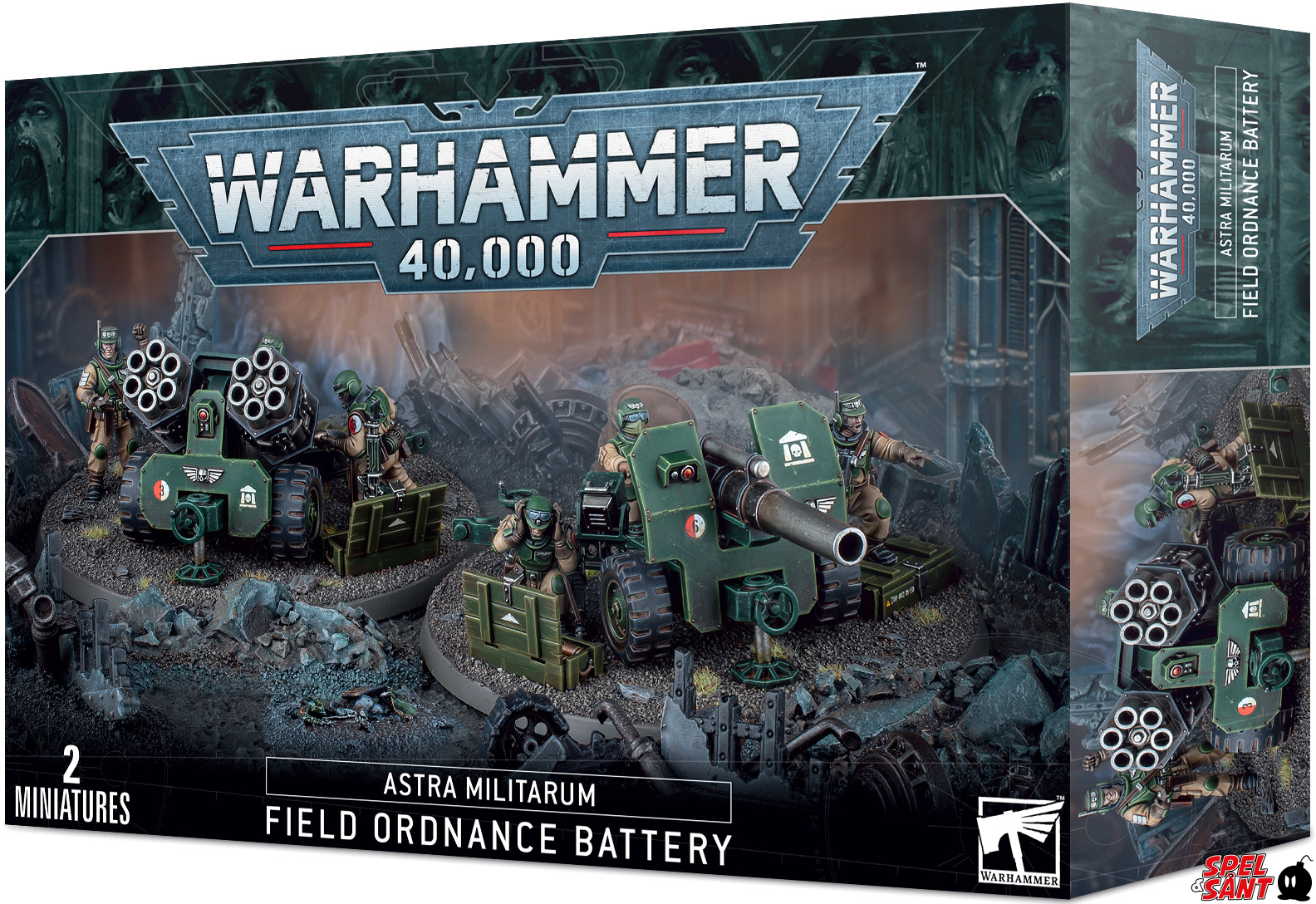 Warhammer 40K Astra Militarum - Field Ordnance Battery - Spel & Sånt ...