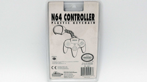 Screenshot på N64 Controller Plastic Keychain Blue Officiell (Nytt)