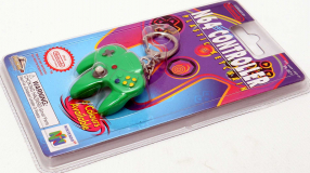 Screenshot på N64 Controller Plastic Keychain Green Officiell (Nytt)