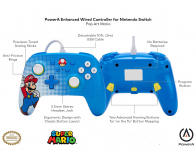 Screenshot på PowerA Nintendo Switch Enhanced Wired Controller (Mario Pop Art)