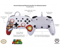 Screenshot på PowerA Nintendo Switch Enhanced Wired Controller (Fireball Mario)