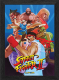 Screenshot på Pixel Frames Plax Street Fighter II The World Warriors 25x30cm