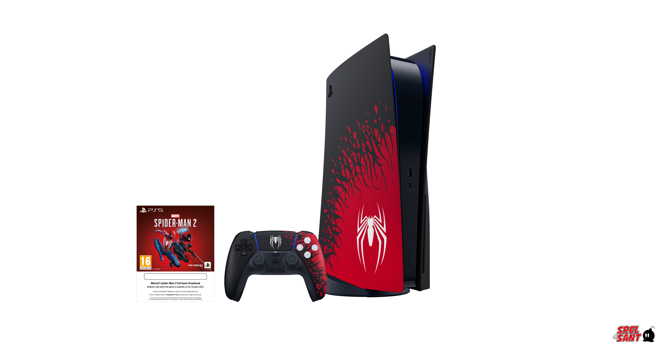 PlayStation 5 Marvels Spider-Man 2 Limited Edition Bundle - Spel