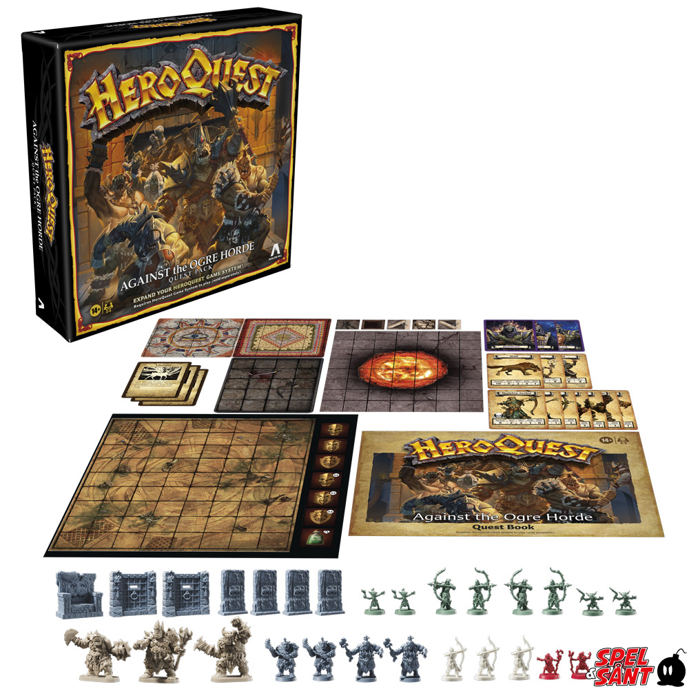 HeroQuest - Against the Ogre Horde Quest Pack Expansion - Spel & Sånt: The  video game store with the happiest customers