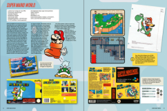 Screenshot på Super Nintendo i Sverige (Inbunden) First Print med unikt Mario & Yoshi omslag (Andra Sortering)