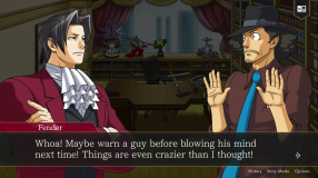 Screenshot på Ace Attorney Investigations Collection (inkl Förbokningserbjudande)