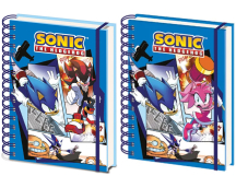 Screenshot på Sonic the Hedgehog 3D Comic Strip Wired A5 Notebook