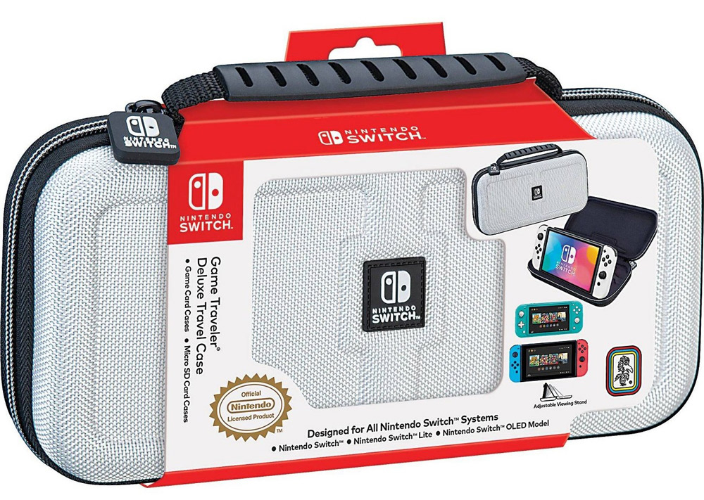 Nintendo Switch Deluxe Travel Case Vit Spel And Sånt The Video Game